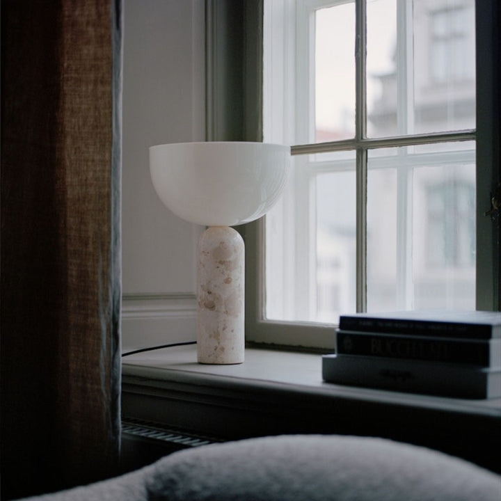 NEW WORKS Kizu Table Lamp, Kunis Breccia, Large