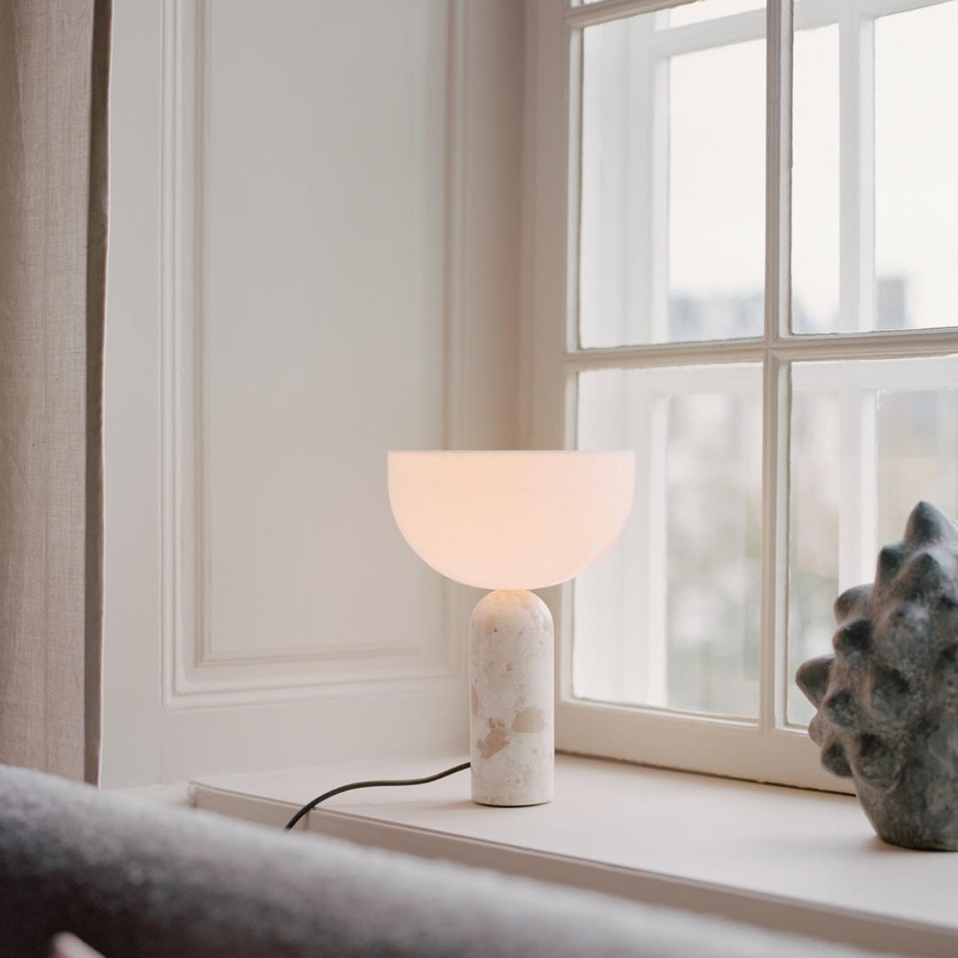 NEW WORKS Kizu Table Lamp, Kunis Breccia, Small