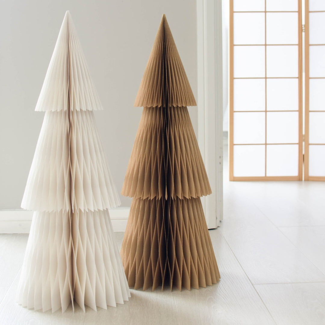 NORDIC ROOMS Deluxe Tree Standing, Flaxseed - 2 Sizes