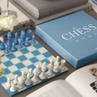PRINTWORKS Classic Board Games Chess, Dusty Blue