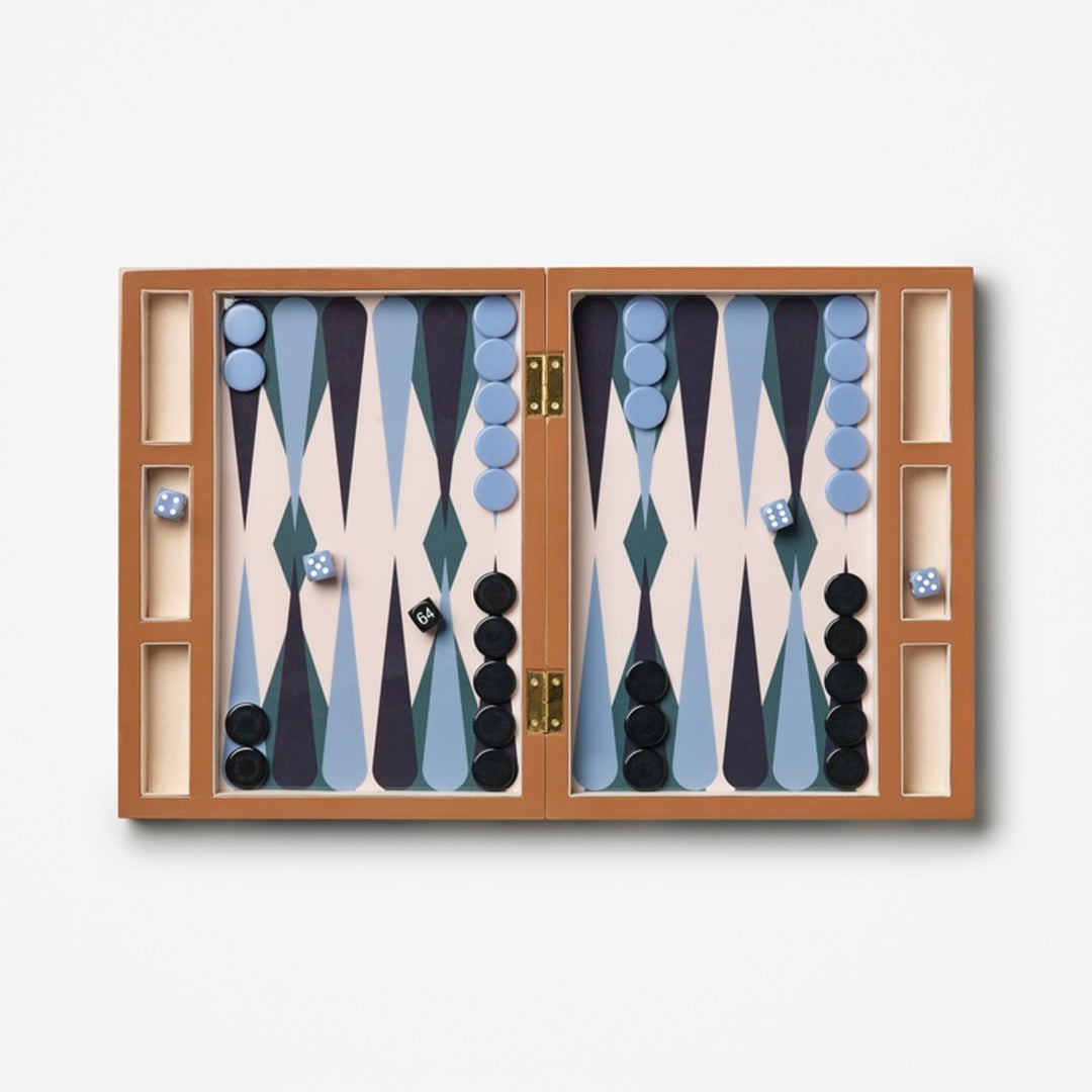 PRINTWORKS Classic Games Backgammon, Lacquered
