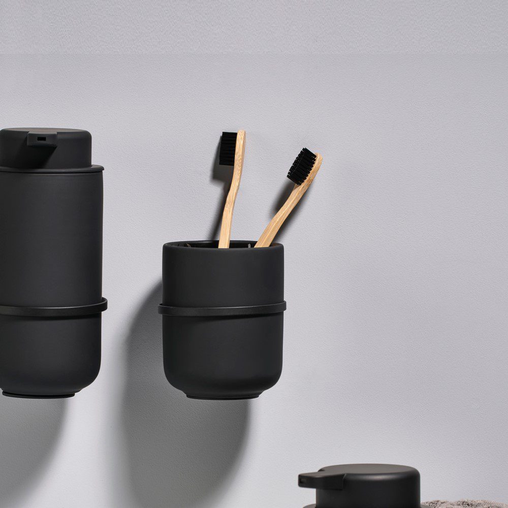 ZONE DENMARK Ume Tumbler/Toothbrush Holder, Black