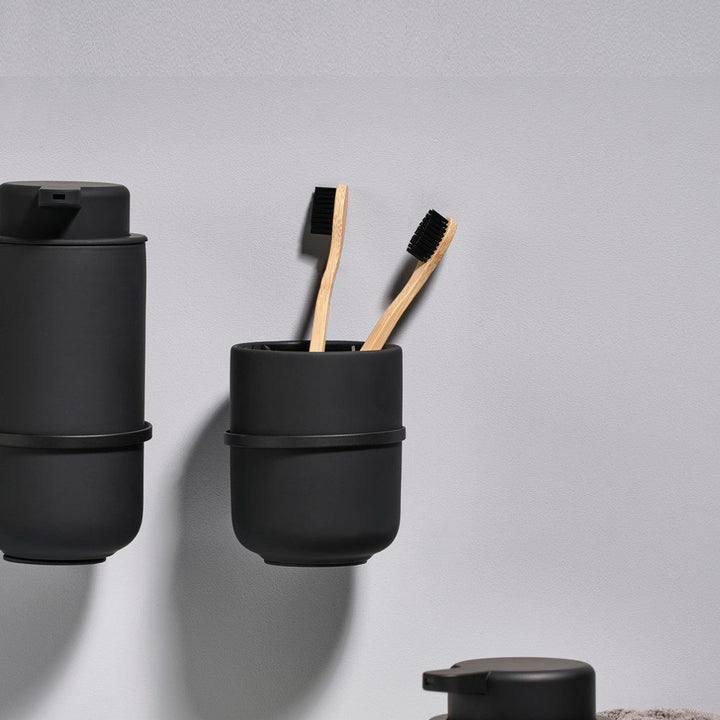 ZONE DENMARK Ume Tumbler/Toothbrush Holder, Black