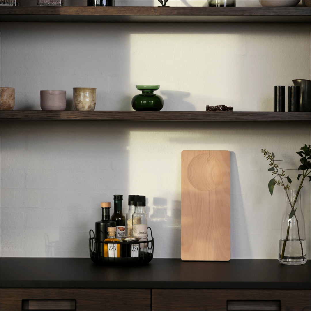 ZONE DENMARK Singles Wood Chopping/Serving Board, L38 x W17cm, Beech