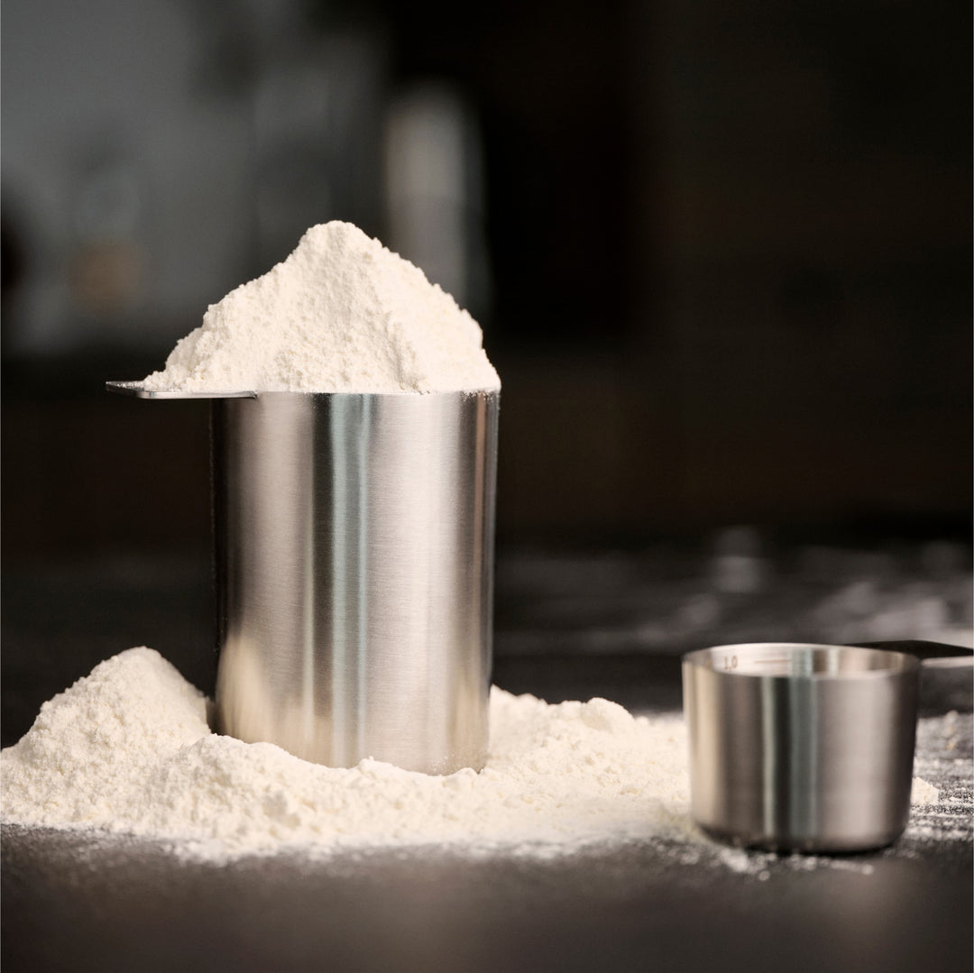 ZONE DENMARK Singles Measuring Set 2 pcs (Deciliter & Measuring Cup), Steel