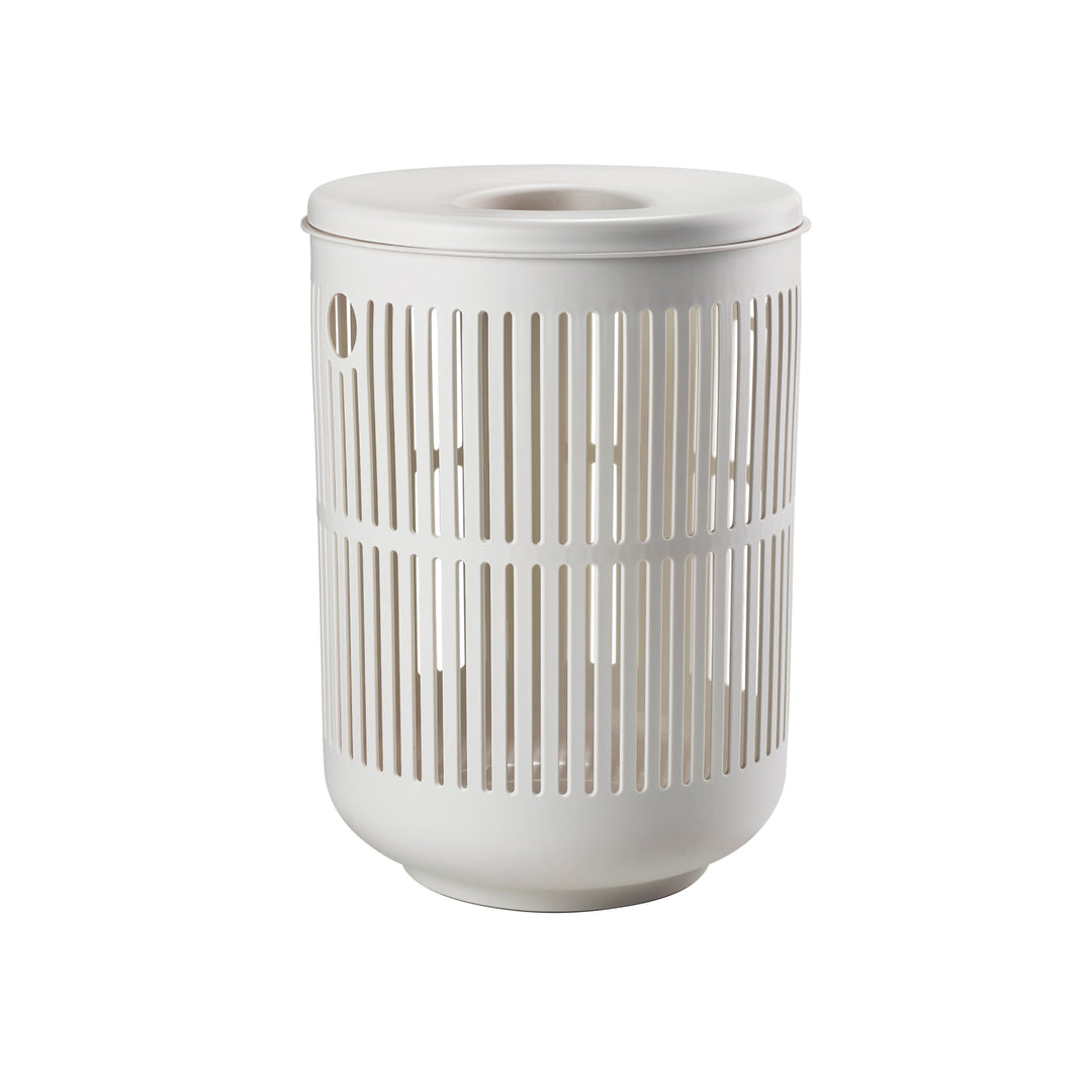 ZONE DENMARK Ume Laundry Basket 60L w/Lid, Soft Grey