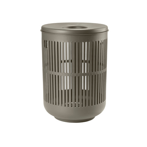 ZONE DENMARK Ume Laundry Basket 60L w/Lid, Taupe