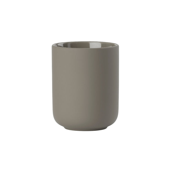ZONE DENMARK Ume Tumbler/Toothbrush Mug, Taupe