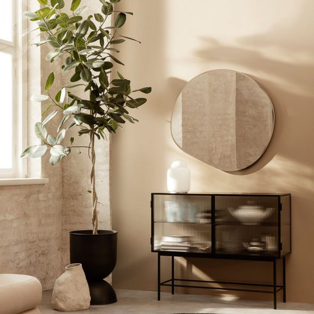 FERM LIVING Pond Mirror XL, Brass