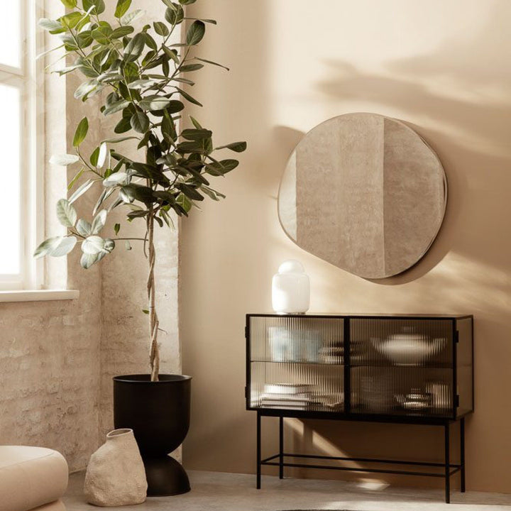 FERM LIVING Pond Mirror XL, Brass