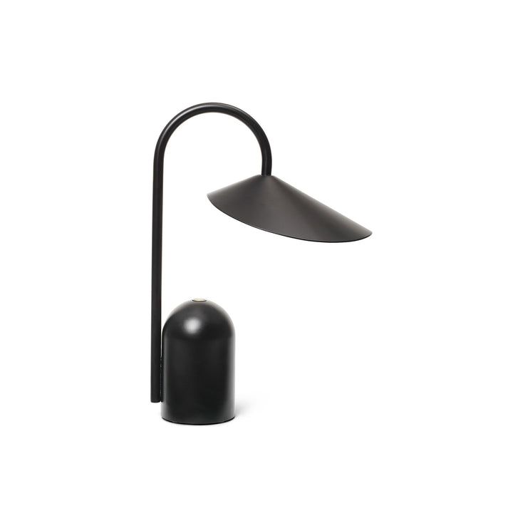 FERM LIVING Arum Portable Lamp, Black