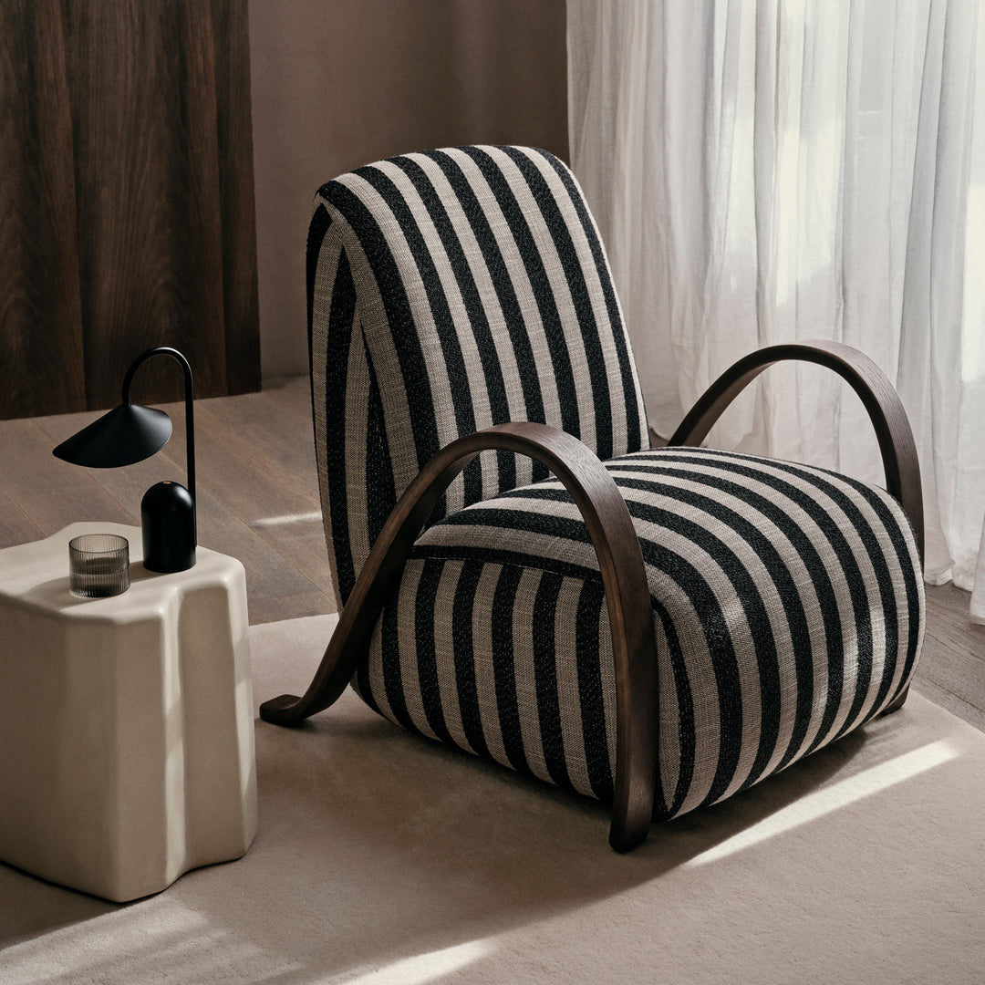 FERM LIVING Arum Portable Lamp, Black