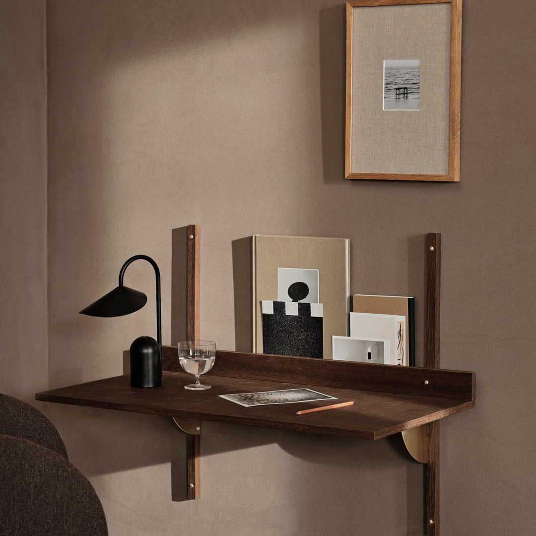 FERM LIVING Arum Portable Lamp, Black