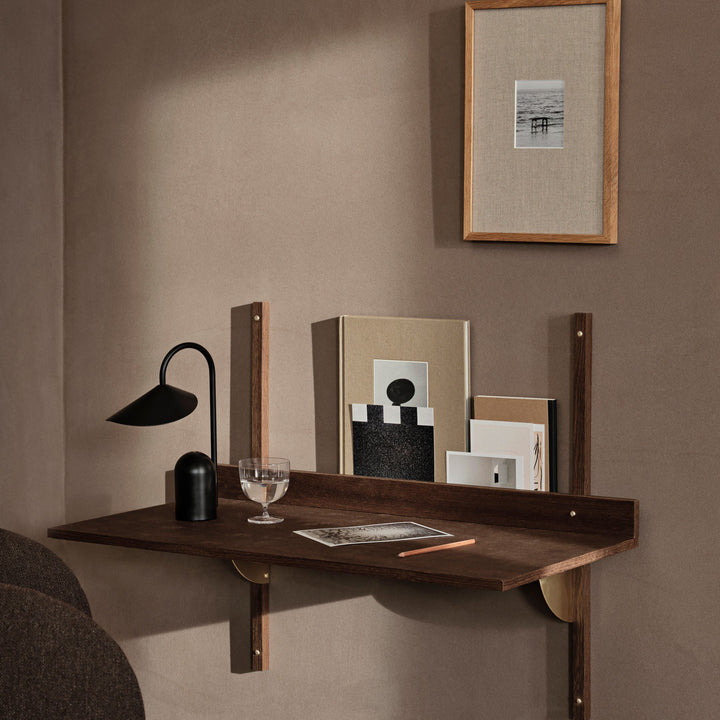 FERM LIVING Arum Portable Lamp, Black