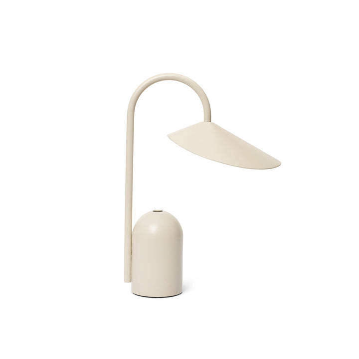 FERM LIVING Arum Portable Lamp, Cashmere