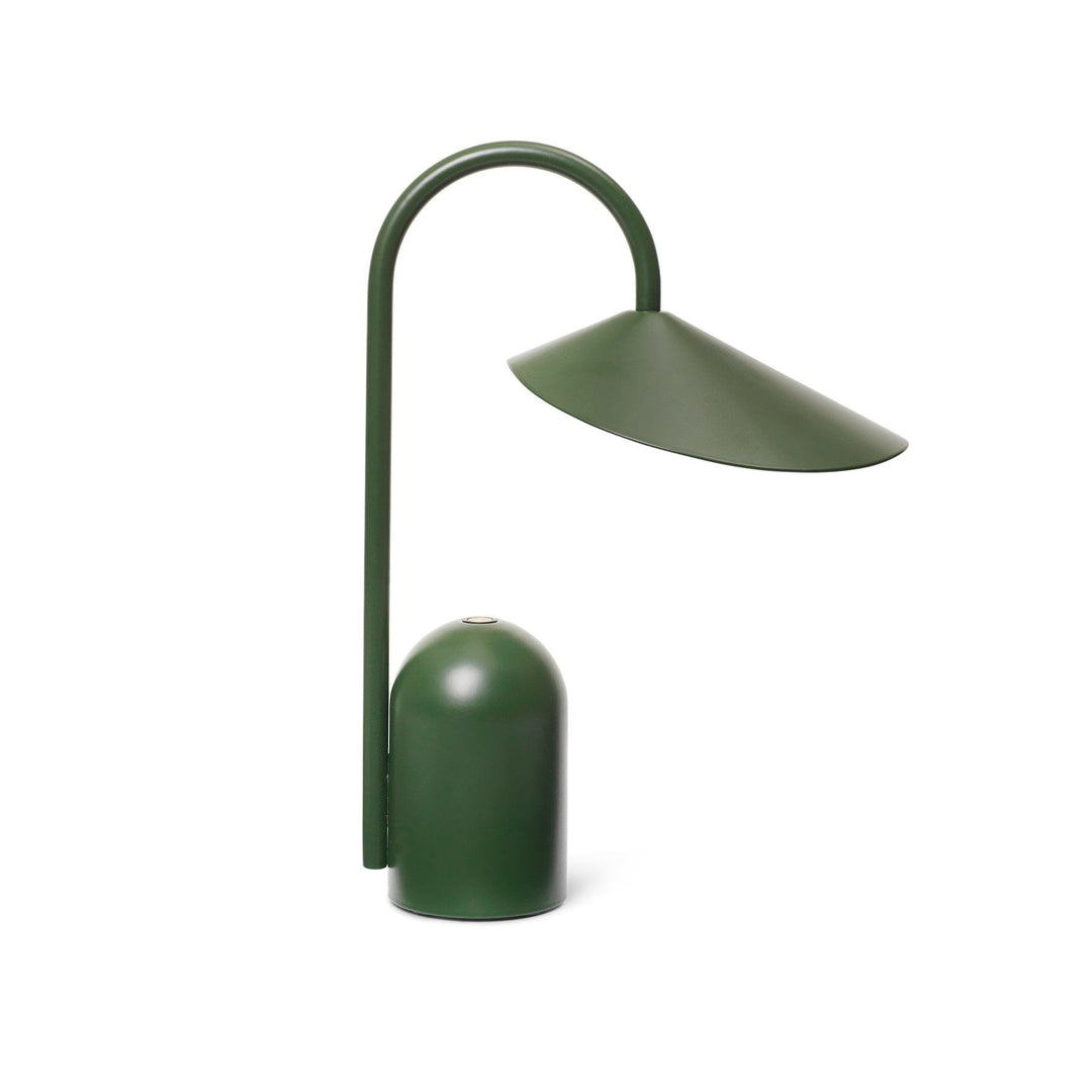 FERM LIVING Arum Portable Lamp, Grass Green