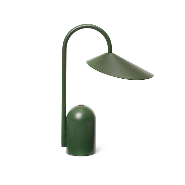 FERM LIVING Arum Portable Lamp, Grass Green