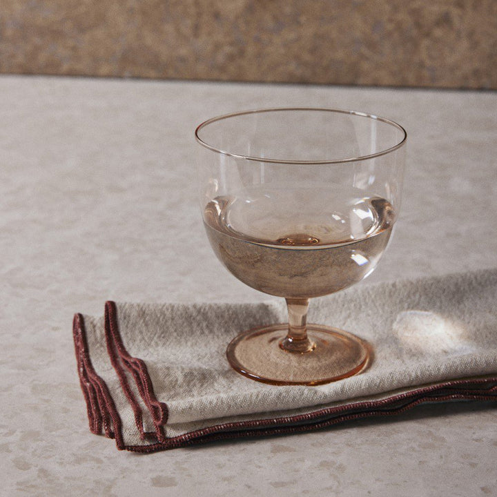 FERM LIVING Host Water Glasses, Blush (Set of 2)