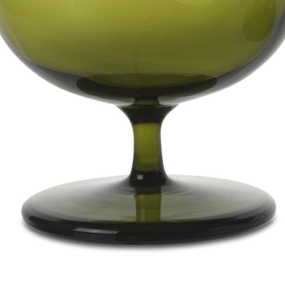 FERM LIVING Host Water Glasses, Moss Green (Set of 2)
