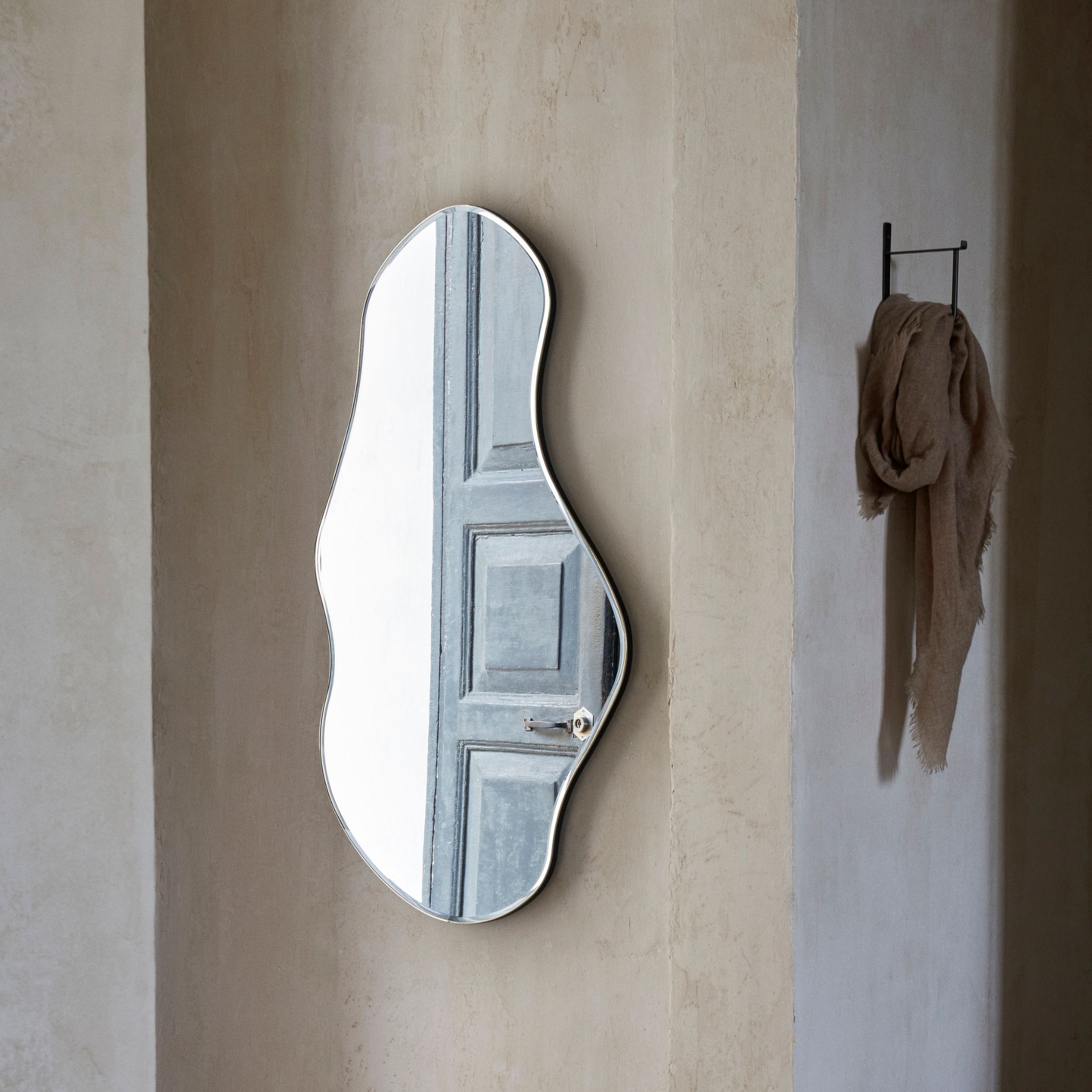 ferm-Living-Pond-Mirror-Brass.