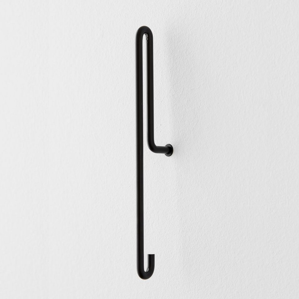 MOEBE Wall Hook Black Large