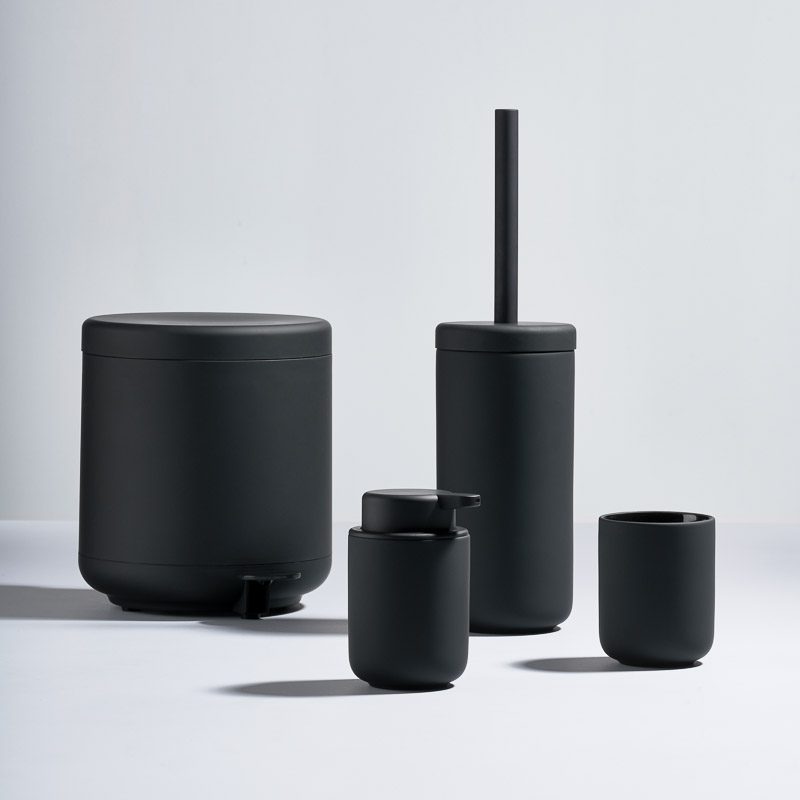 ZONE DENMARK Ume Toothbrush Holder/Tumbler Black-21225
