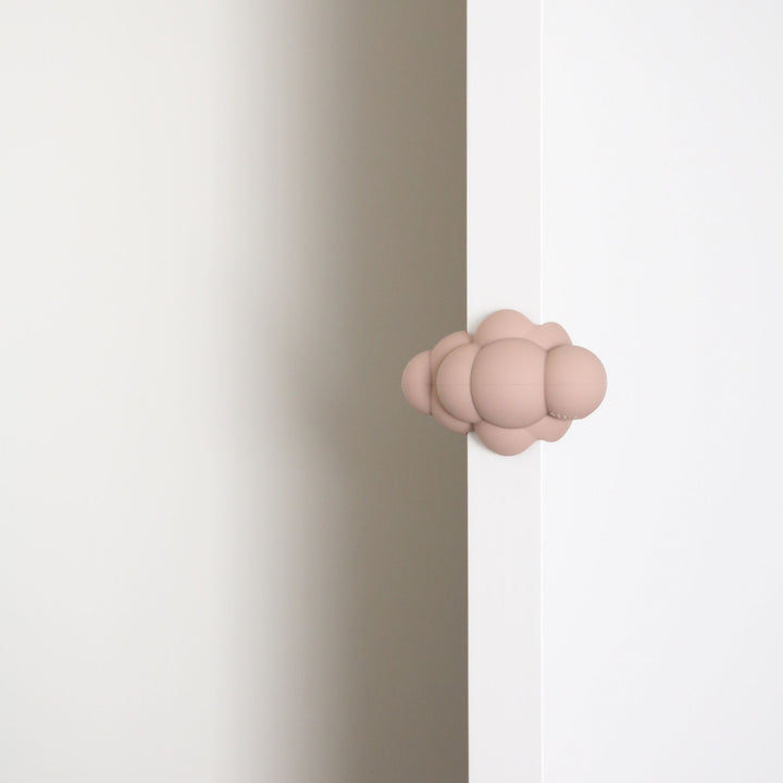 DESIGNSTUFF CUBI Cloud Door Stop, Clay