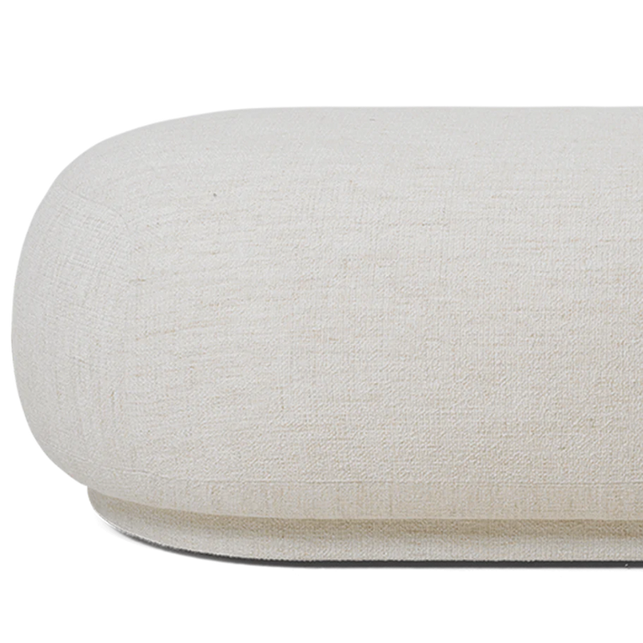 FERM LIVING Rico Ottoman, Boucle, Off-White