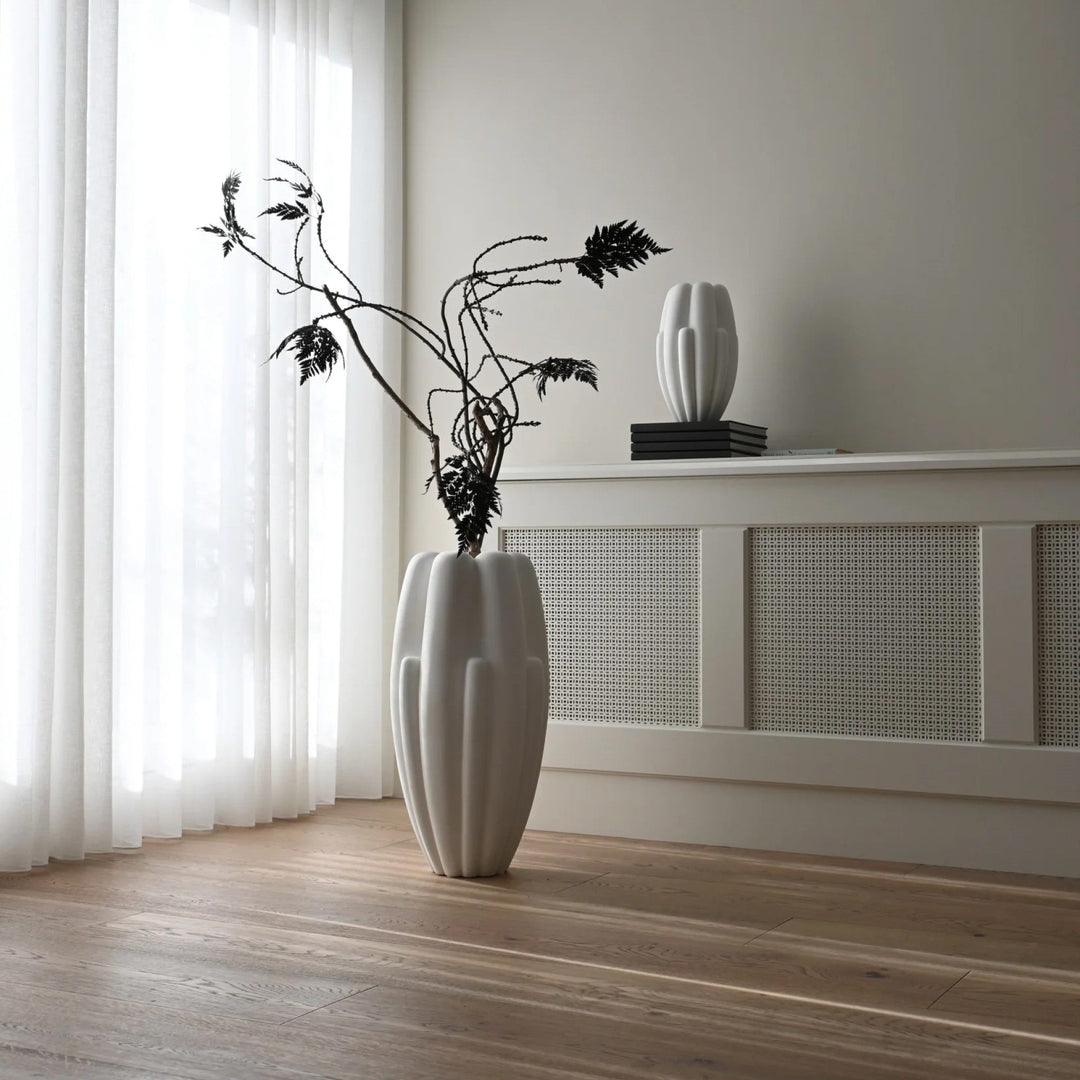 PRE-ORDER │ 101 COPENHAGEN Bloom Slim Floor Vase, Big, Bone White