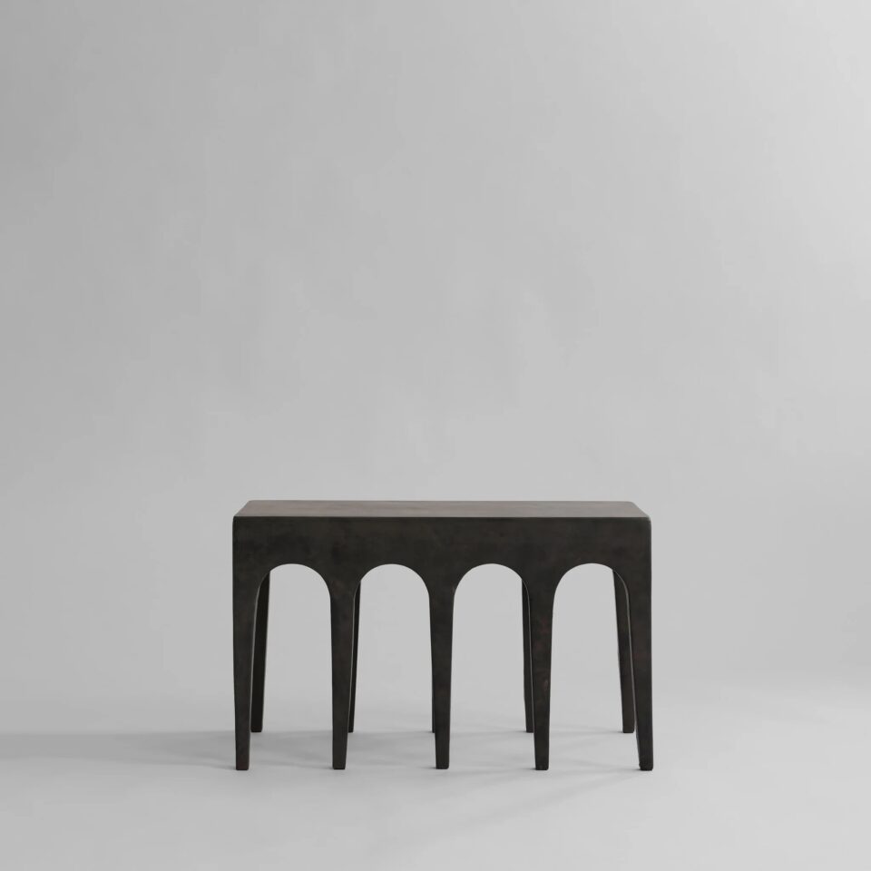 101 COPENHAGEN Bow Bench, Coffee