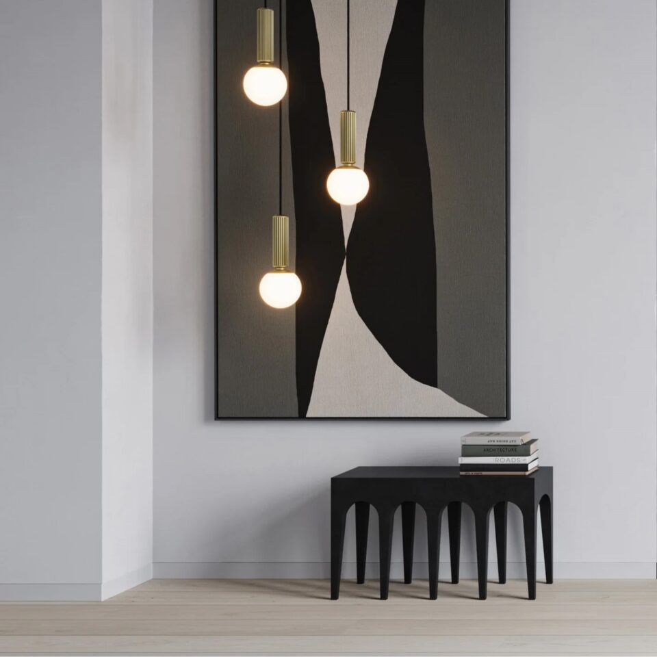 101 COPENHAGEN Bow Bench, Coffee