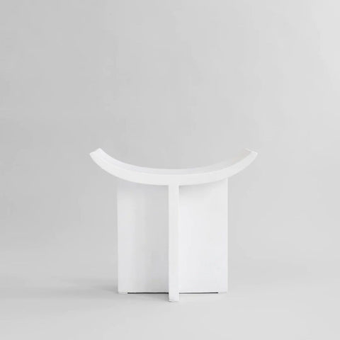 PRE-ORDER │ 101 COPENHAGEN Brutus Stool, Bone White