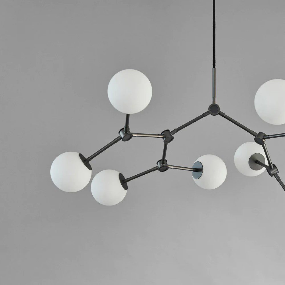 PRE-ORDER │ 101 COPENHAGEN Drop Chandelier Bulp, Grey, Mini