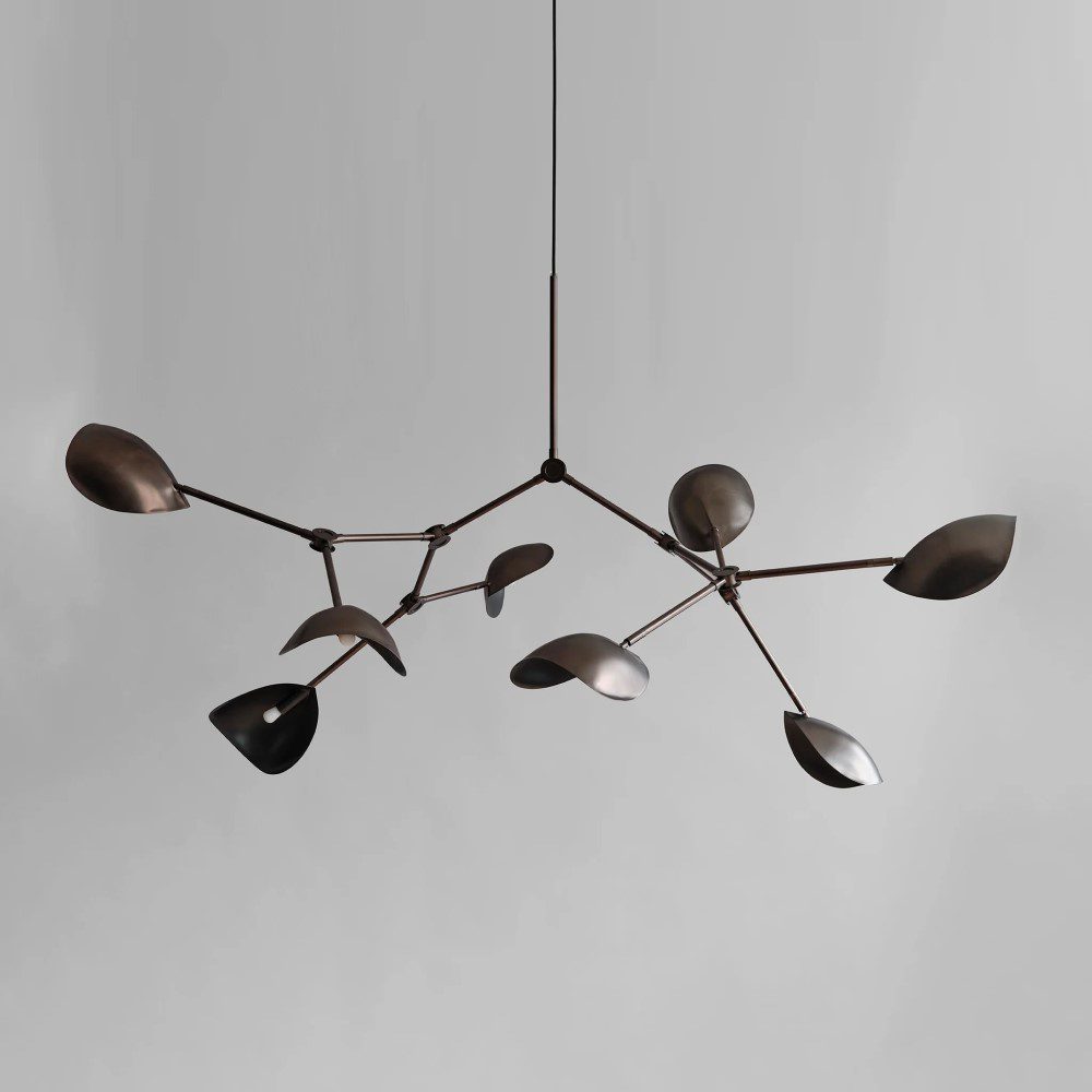 PRE-ORDER │ 101 COPENHAGEN Stingray Chandelier, Bronze, Grande