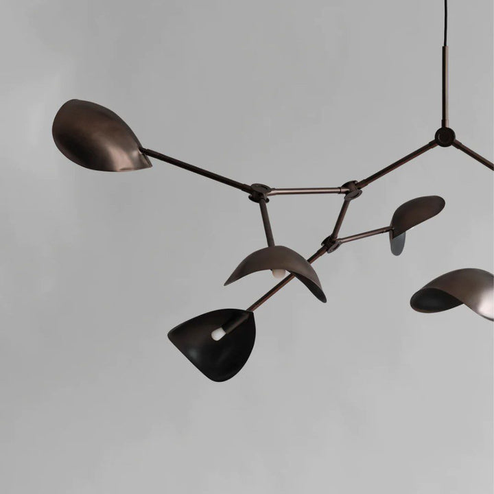 PRE-ORDER │ 101 COPENHAGEN Stingray Chandelier, Bronze, Grande