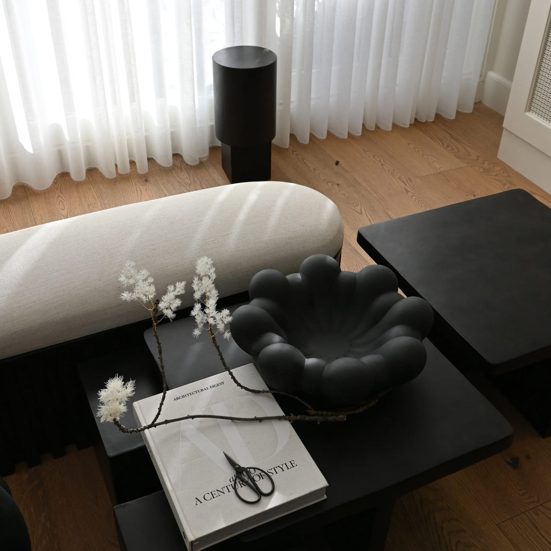 101 COPENHAGEN Bloom Tray Big, D44cm, Black