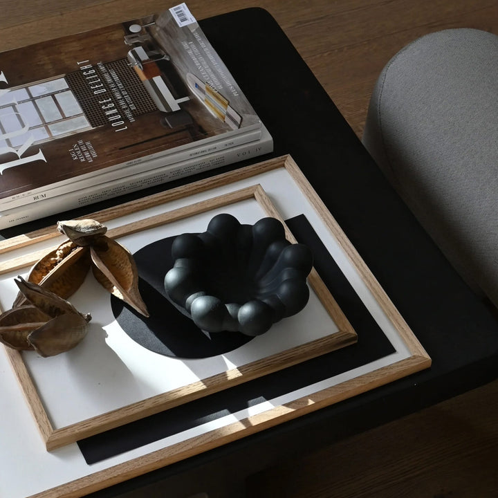 101 COPENHAGEN Bloom Tray Mini, D15.5cm, Black