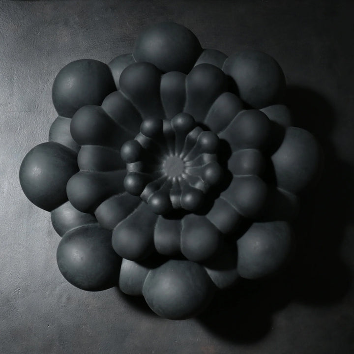 101 COPENHAGEN Bloom Tray Medio, D28.5cm, Black