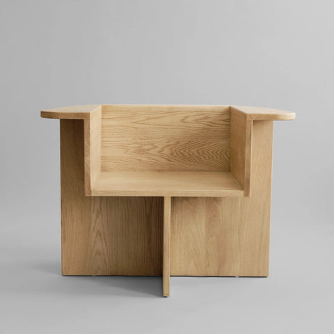 PRE-ORDER │ 101 COPENHAGEN Brutus Lounge Chair, Natural Oak