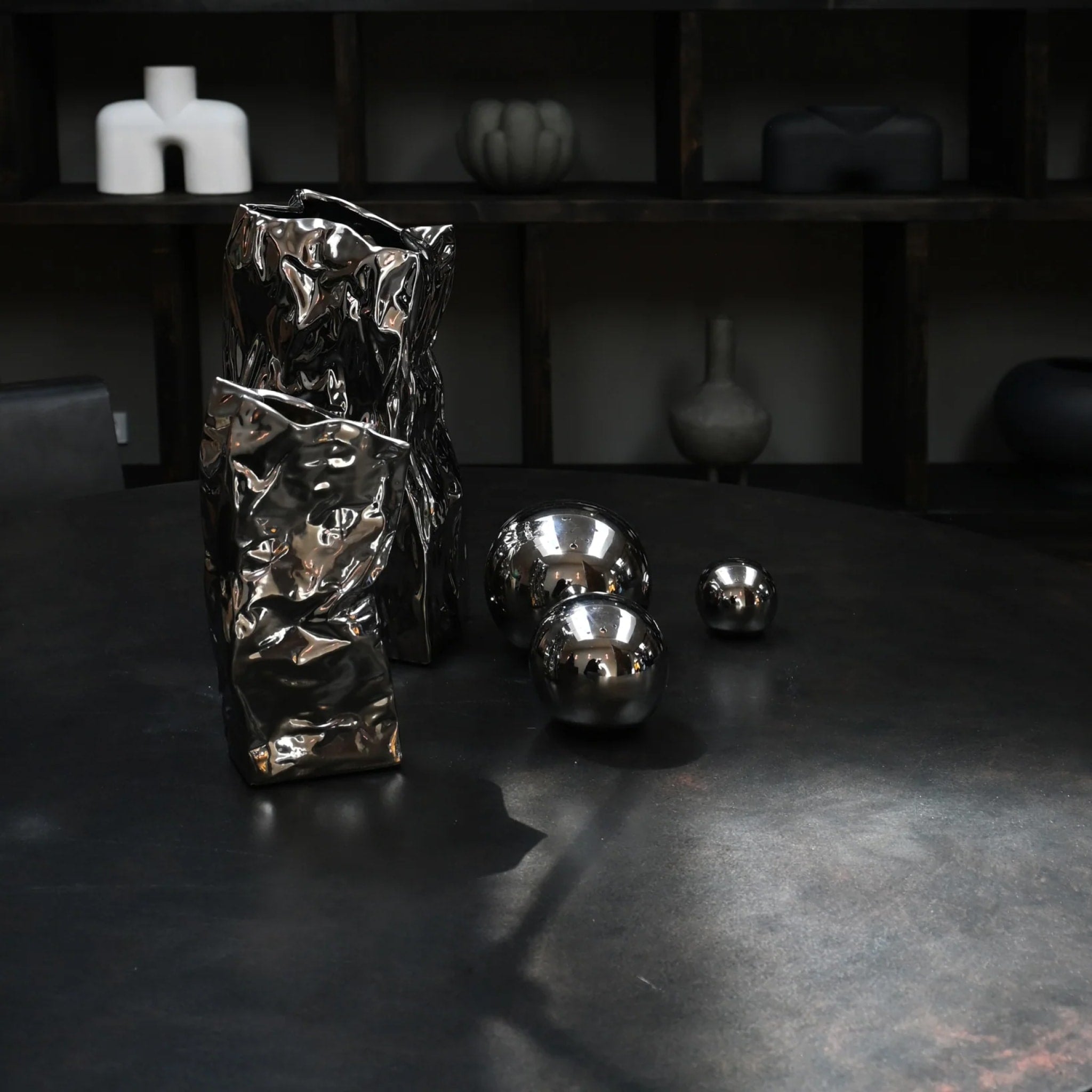 101 COPENHAGEN Gallery Balls, Chrome (Set of 3)