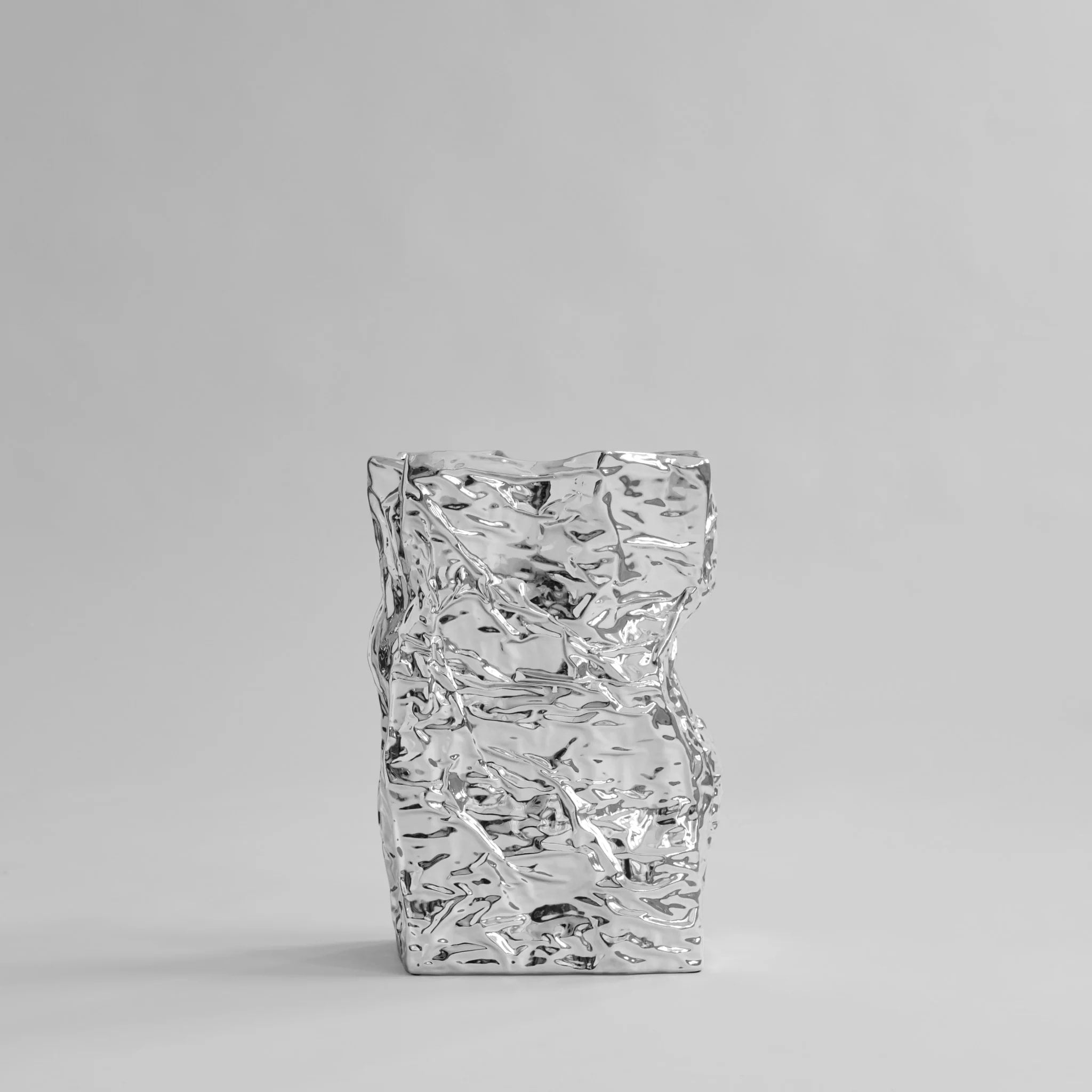 101 COPENHAGEN Kami Vase, Big, H49.5 cm, Chrome