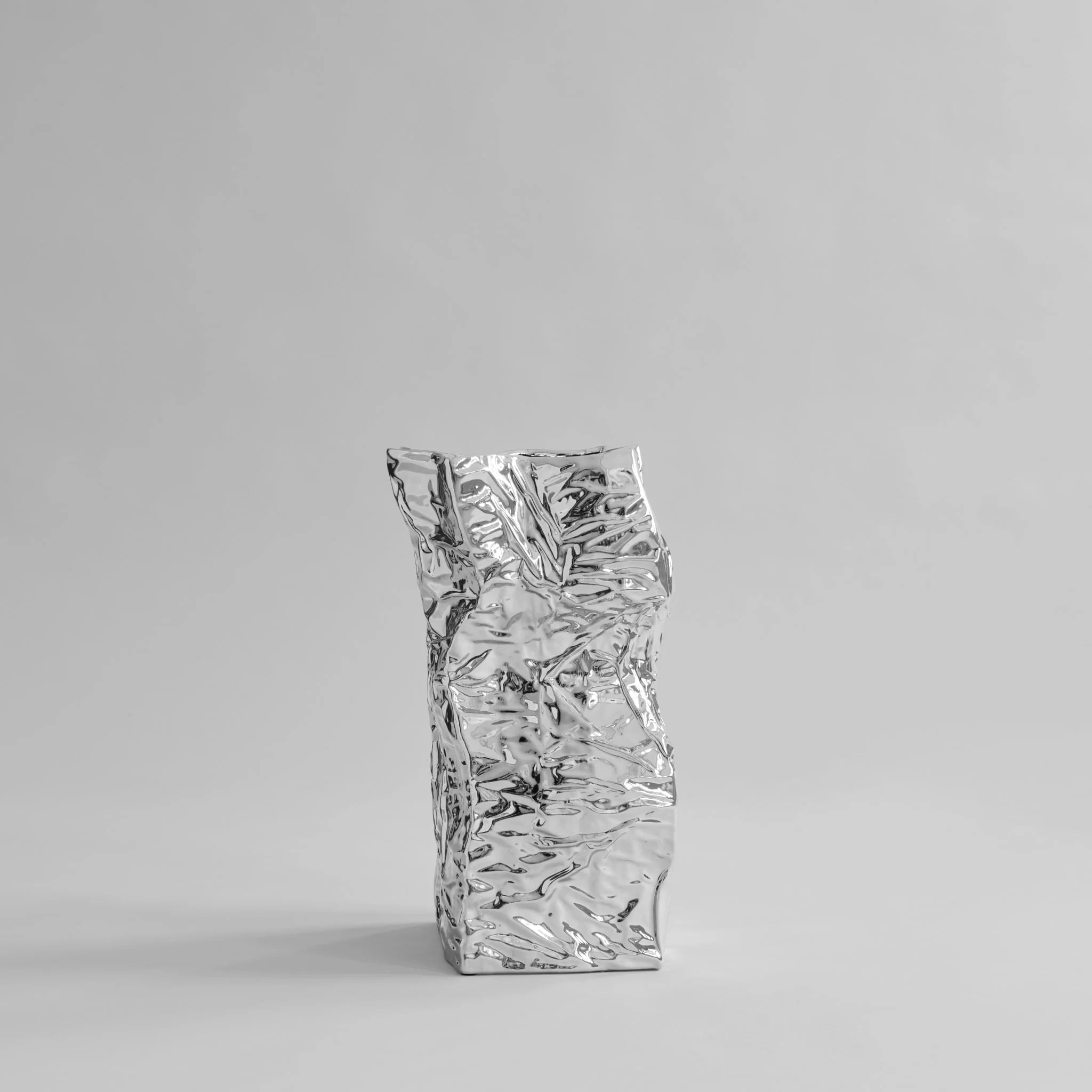 101 COPENHAGEN Kami Vase, Big, H49.5 cm, Chrome