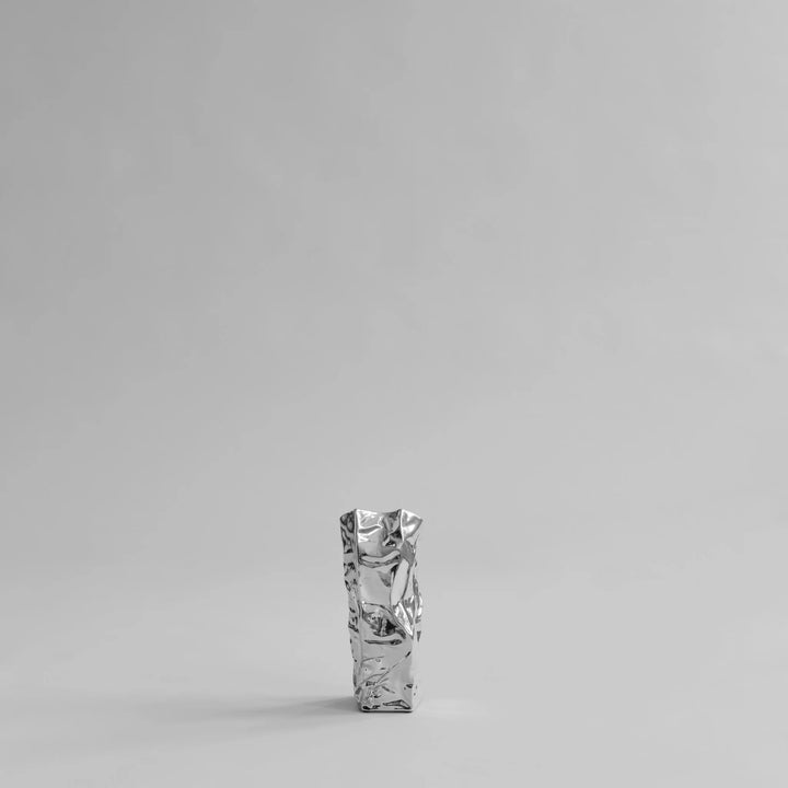 101 COPENHAGEN Kami Vase Mini, H25cm, Chrome