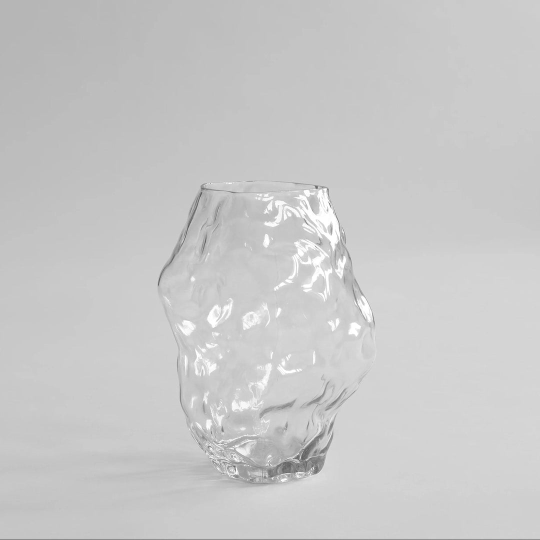101 COPENHAGEN Katachi Vase Medio, H35cm, Clear