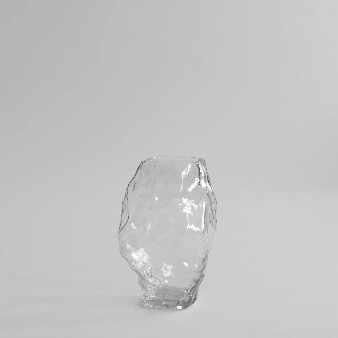 101 COPENHAGEN Katachi Vase Medio, H35cm, Clear