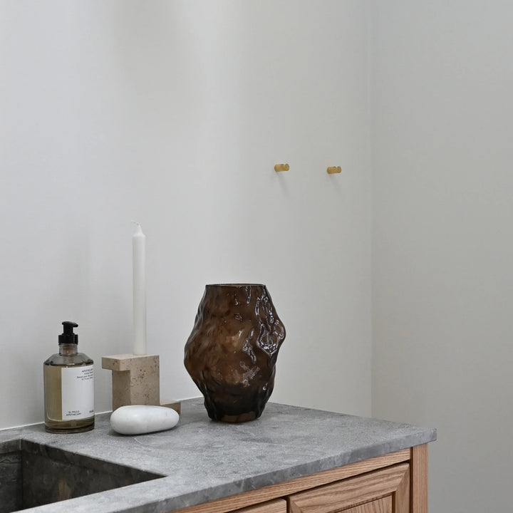 101 COPENHAGEN Katachi Vase Mini, H22.5cm, Smoked Forest