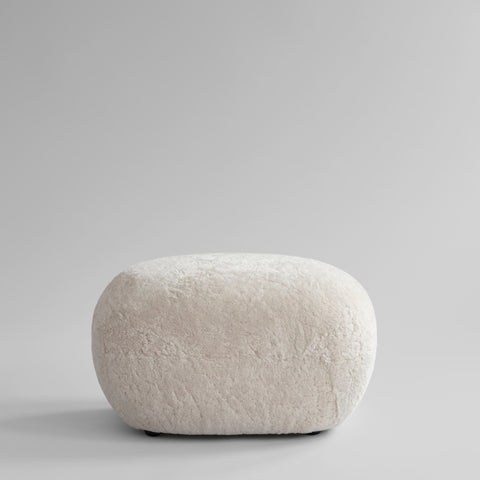 PRE-ORDER │ 101 COPENHAGEN Toe Ottoman, Sandshell Sheepskin