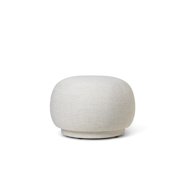 FERM LIVING Rico Pouf, Boucle, Off-White