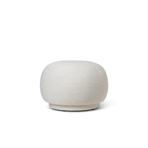 FERM LIVING Rico Pouf, Boucle, Off-White
