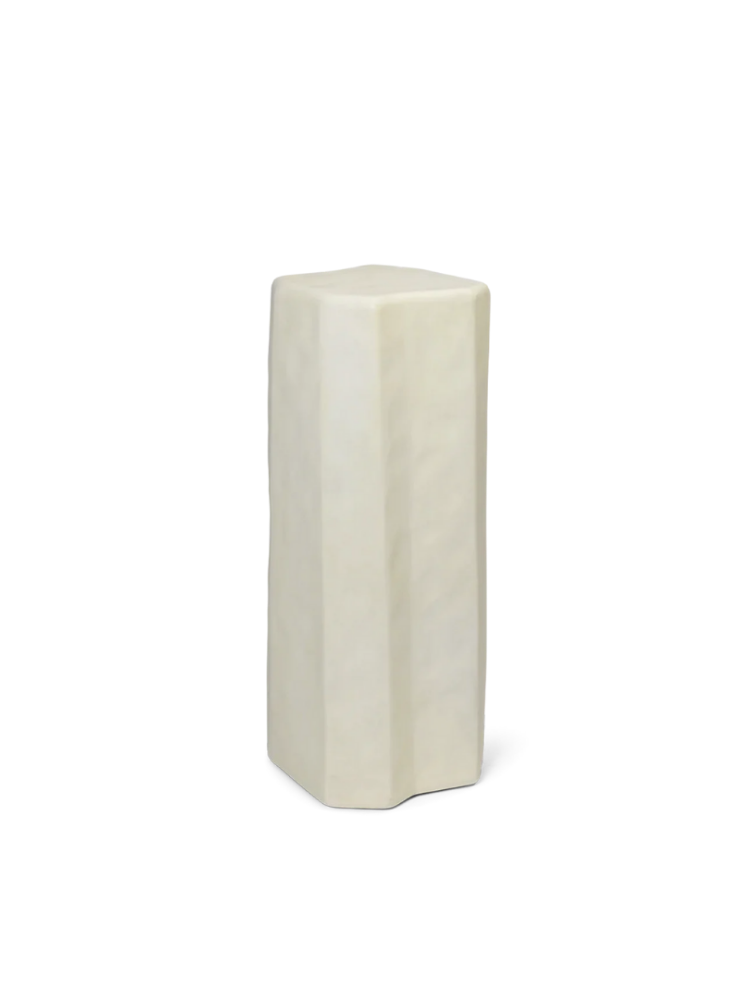 FERM LIVING Staffa Pedestal, Ivory